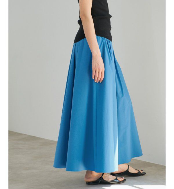 IENA「《一部カラー店舗限定》タイプライターフレアスカート」|スカート|