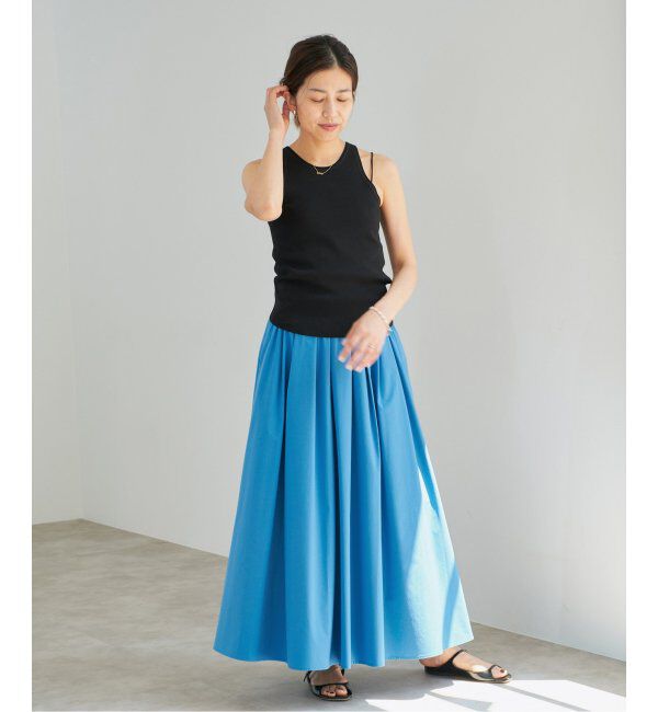 IENA「《一部カラー店舗限定》タイプライターフレアスカート」|スカート|