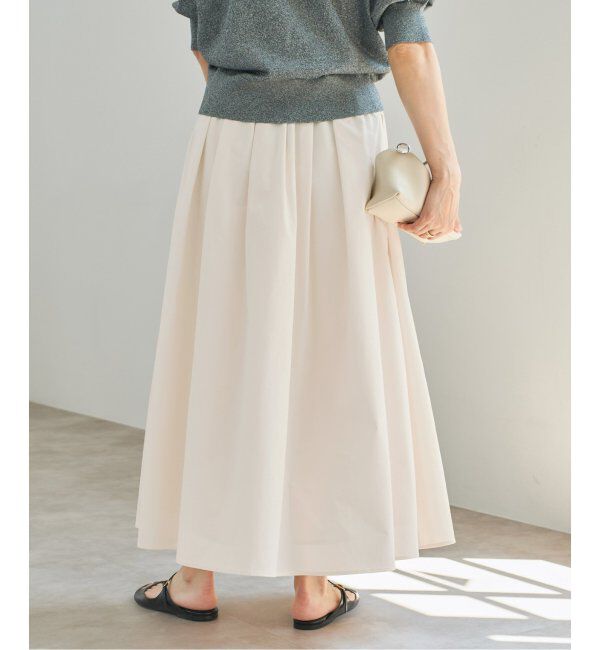 IENA「《一部カラー店舗限定》タイプライターフレアスカート」|スカート|