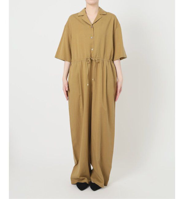 SLOBE IENA「《WEB限定/追加2》ハーフスリーブオールインワン」|オールインワン|