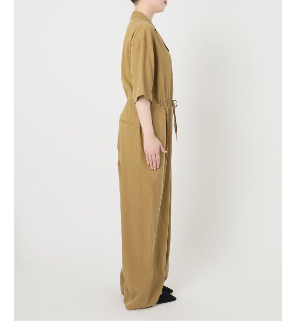 SLOBE IENA「《WEB限定/追加2》ハーフスリーブオールインワン」|オールインワン|