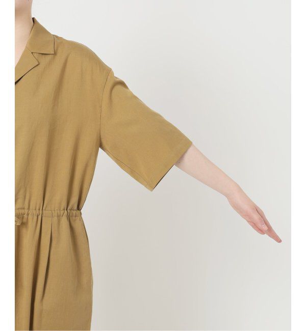 SLOBE IENA「《WEB限定/追加2》ハーフスリーブオールインワン」|オールインワン|