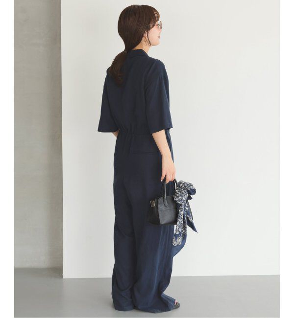 SLOBE IENA「《WEB限定/追加2》ハーフスリーブオールインワン」|オールインワン|