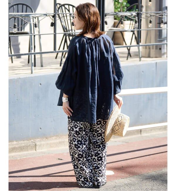 SLOBE IENA「《追加》ラミースキッパーシャツ」|シャツ・ブラウス|