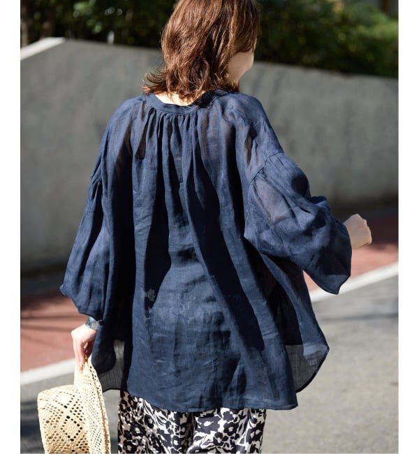 SLOBE IENA「《追加》ラミースキッパーシャツ」|シャツ・ブラウス|