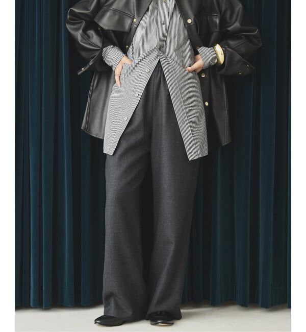 VERMEIL par iena「NEW ウールイージーパンツ」|その他|