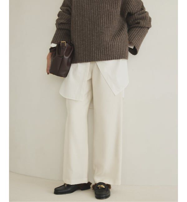 VERMEIL par iena「NEW ウールイージーパンツ」|その他|