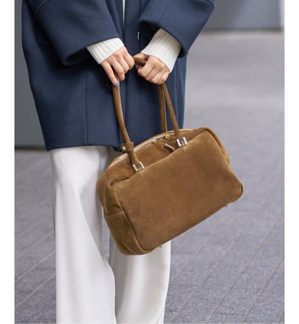 追加》Manuel MILANO/マニュエルミラノ SUEDE BOSTON スエードボストン