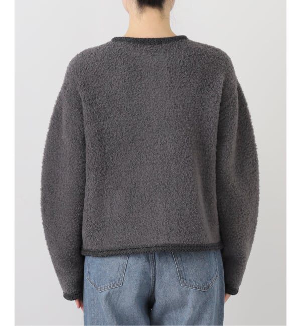 IENA「ボアニットカーディガン」|カーディガン|