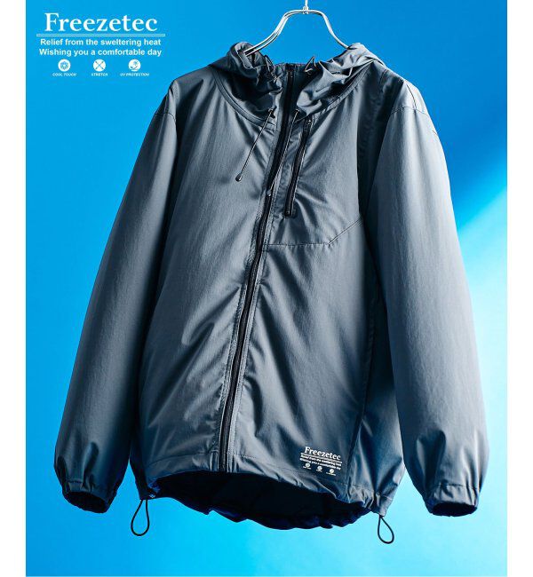 417 EDIFICE「《追加》"超冷感" UVCUT Freezetec パーカー」|パーカー|