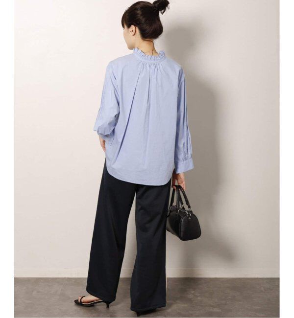 JOURNAL STANDARD relume「《追加8》ハイカウントコットンスタンドカラー2way」|シャツ・ブラウス|