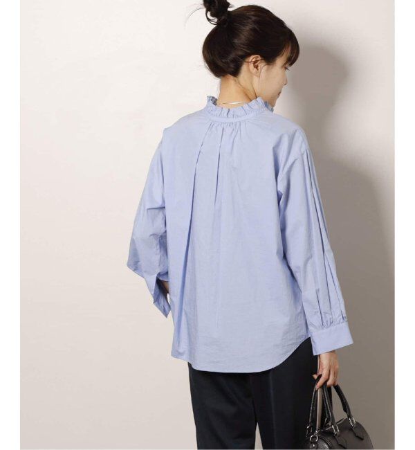 JOURNAL STANDARD relume「《追加8》ハイカウントコットンスタンドカラー2way」|シャツ・ブラウス|