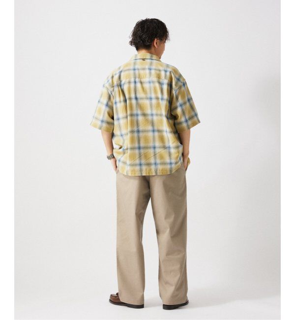 JOURNAL STANDARD relume「T/C ガーゼ オンブレチェック 半袖シャツ」|シャツ・ブラウス|