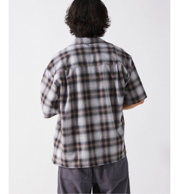 JOURNAL STANDARD relume「T/C ガーゼ オンブレチェック 半袖シャツ」|シャツ・ブラウス|