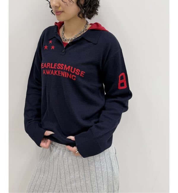 Oriens JOURNAL STANDARD「ジャカードユニフォームシャツニット」|ニット・セーター|