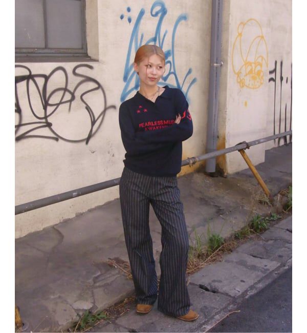 Oriens JOURNAL STANDARD「ジャカードユニフォームシャツニット」|ニット・セーター|