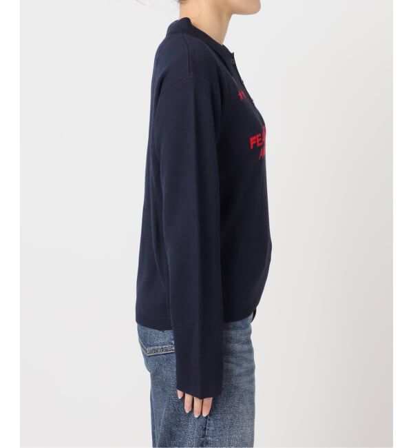 Oriens JOURNAL STANDARD「ジャカードユニフォームシャツニット」|ニット・セーター|