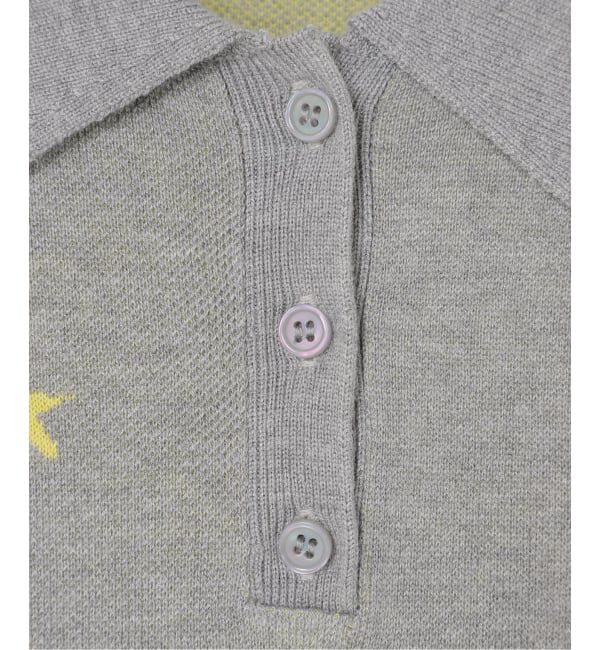 Oriens JOURNAL STANDARD「ジャカードユニフォームシャツニット」|ニット・セーター|