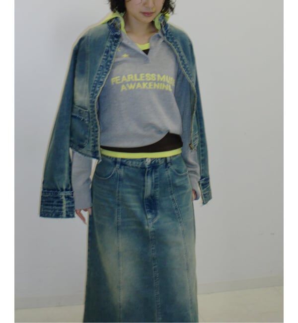 Oriens JOURNAL STANDARD「ジャカードユニフォームシャツニット」|ニット・セーター|