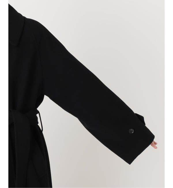 【新品】2024AWモッサ/GIOLICAチェックバルカラーコートブラック　38 journal standard L'essage（ジャーナルスタンダード レサージュ