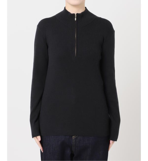 journal standard L'essage「ハイゲージリブZIPプルオーバー」|ニット・セーター|