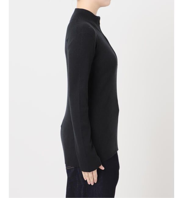 journal standard L'essage「ハイゲージリブZIPプルオーバー」|ニット・セーター|