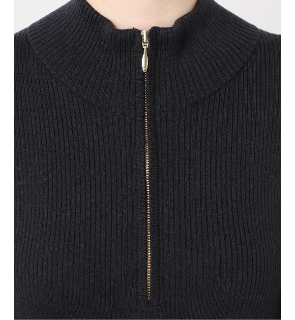 journal standard L'essage「ハイゲージリブZIPプルオーバー」|ニット・セーター|