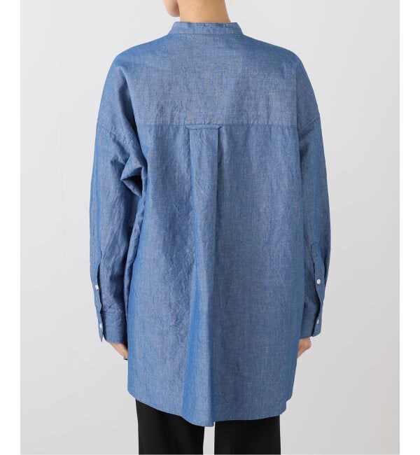 journal standard luxe「CLシャンブレー スタンドカラーシャツ」|シャツ・ブラウス|