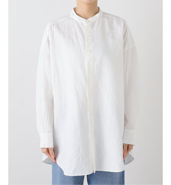 journal standard luxe「CLシャンブレー スタンドカラーシャツ」|シャツ・ブラウス|