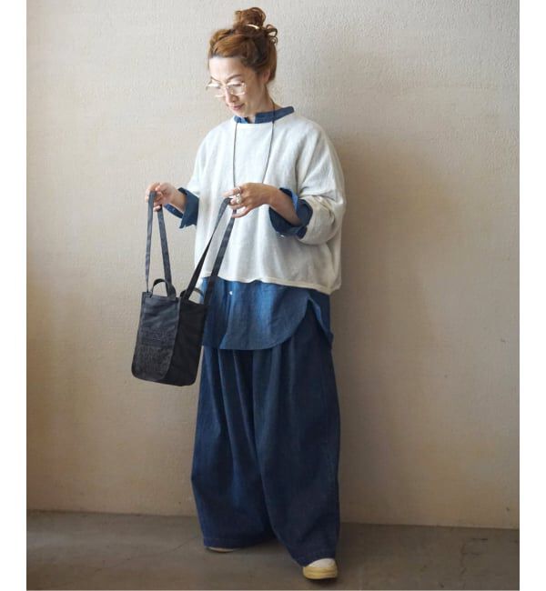 journal standard luxe「CLシャンブレー スタンドカラーシャツ」|シャツ・ブラウス|