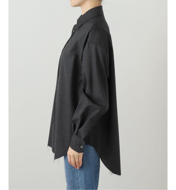 journal standard L'essage「【JANE SMITH】 WASHABLE WOOL TROPICAL R SHIR：シャツ」|シャツ・ブラウス|