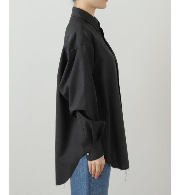 journal standard L'essage「【JANE SMITH】 WASHABLE WOOL TROPICAL R SHIR：シャツ」|シャツ・ブラウス|