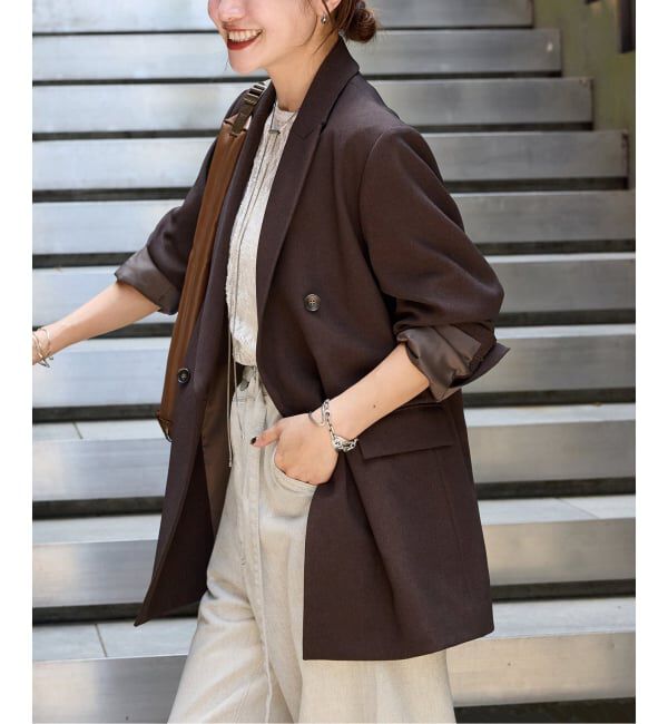 追加4》ウールライクストレッチジャケット（JOURNAL STANDARD