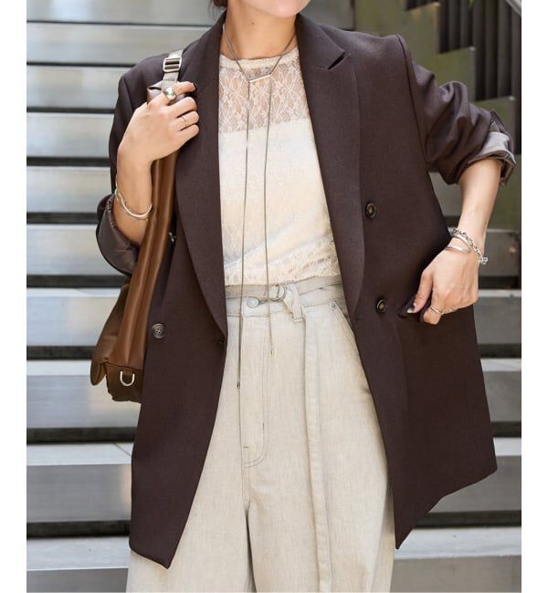 追加4》ウールライクストレッチジャケット（JOURNAL STANDARD