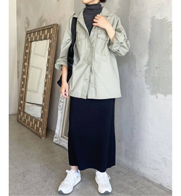 Spick and Span「《WEB限定追加》ラメリブニットタイトスカート」|スカート|