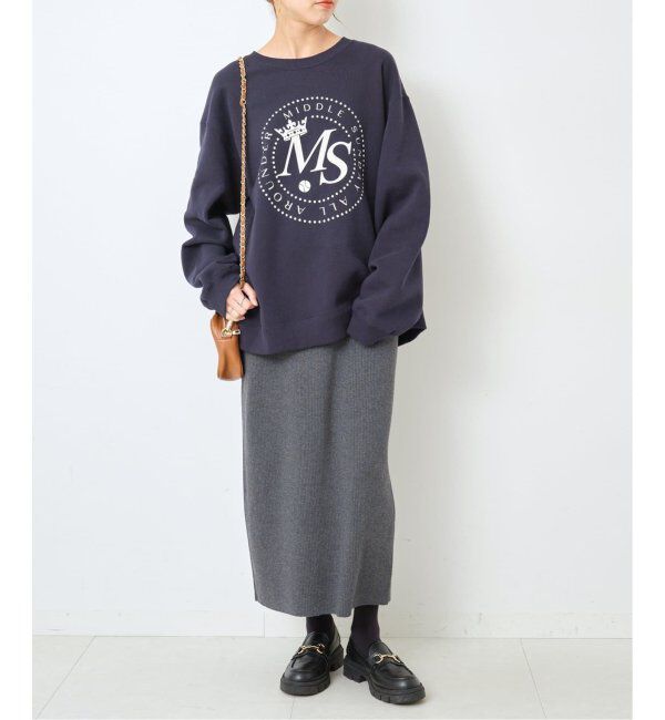 Spick and Span「《WEB限定追加》ラメリブニットタイトスカート」|スカート|