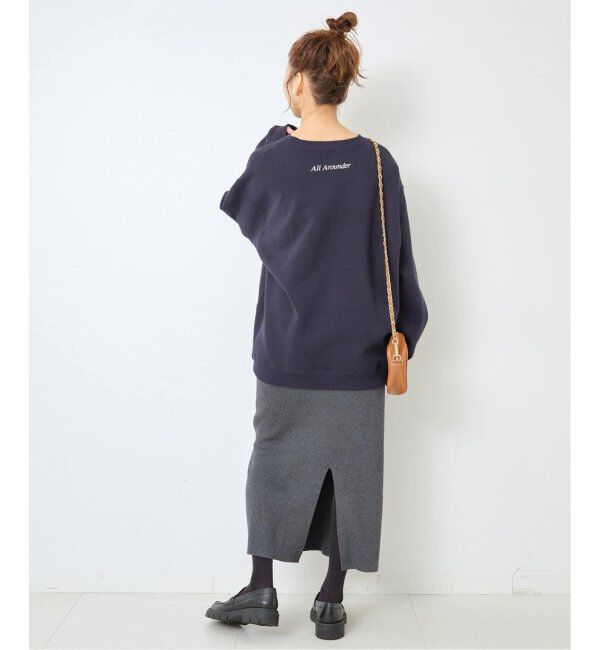 Spick and Span「《WEB限定追加》ラメリブニットタイトスカート」|スカート|