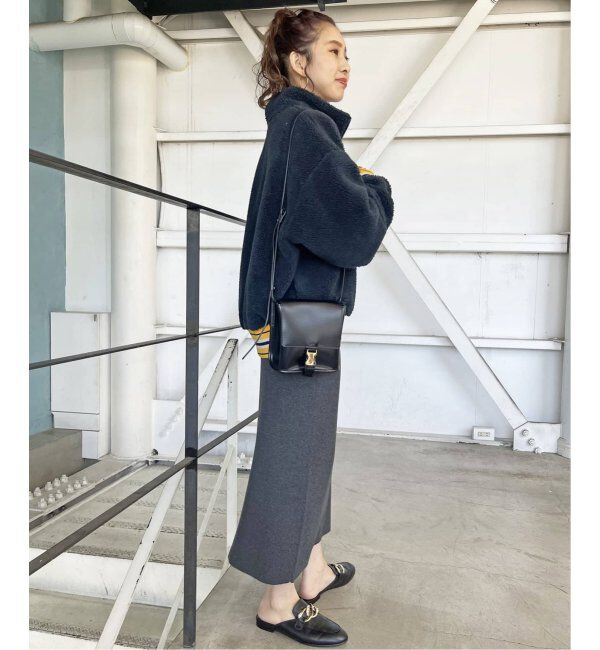 Spick and Span「《WEB限定追加》ラメリブニットタイトスカート」|スカート|