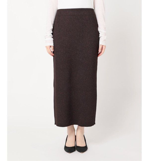 Spick and Span「《WEB限定追加》ラメリブニットタイトスカート」|スカート|