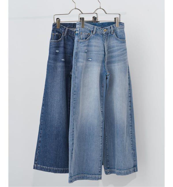 Spick and Span「《追加2》5 1/2 BAGGY DENIM」|デニム|