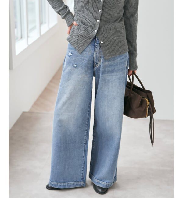 Spick and Span「《追加2》5 1/2 BAGGY DENIM」|デニム|