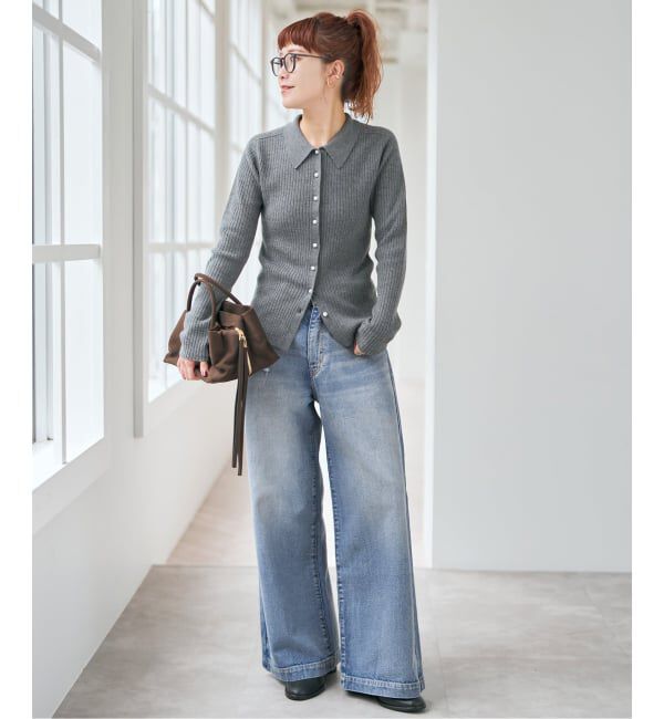 Spick and Span「《追加2》5 1/2 BAGGY DENIM」|デニム|
