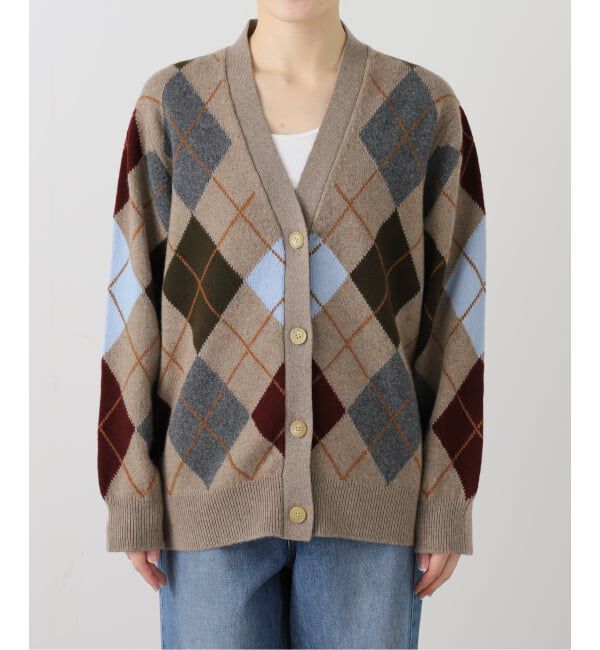 FRAMeWORK「&DAUGHTER ARGYLE GRANAD CARDIGAN 6」|カーディガン|