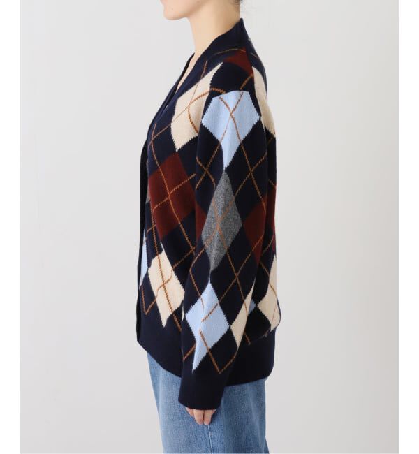 FRAMeWORK「&DAUGHTER ARGYLE GRANAD CARDIGAN 6」|カーディガン|