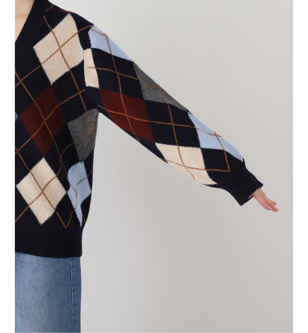 FRAMeWORK「&DAUGHTER ARGYLE GRANAD CARDIGAN 6」|カーディガン|