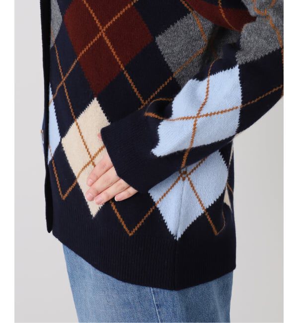 FRAMeWORK「&DAUGHTER ARGYLE GRANAD CARDIGAN 6」|カーディガン|
