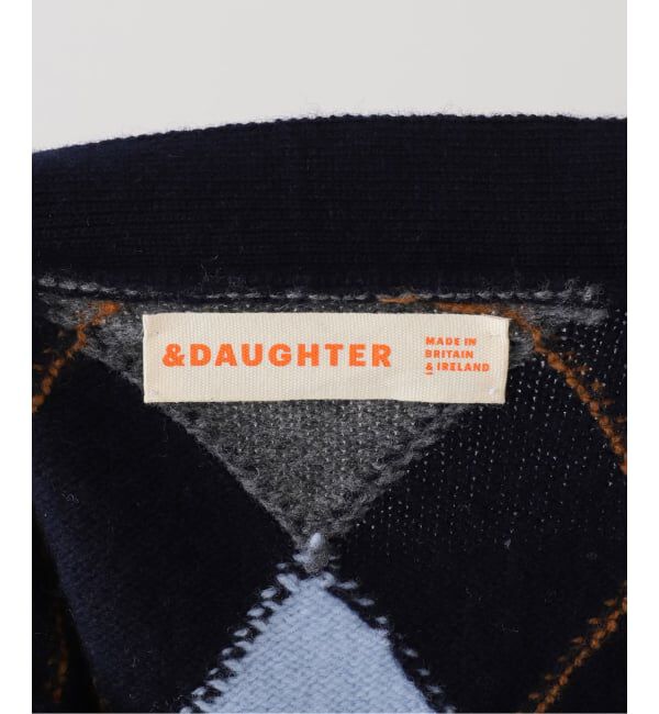 FRAMeWORK「&DAUGHTER ARGYLE GRANAD CARDIGAN 6」|カーディガン|