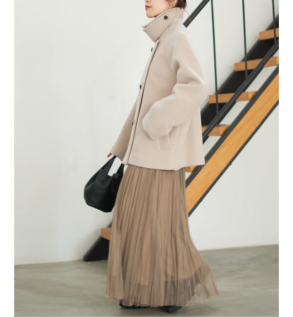 追加》S160スタンドカラーショートコート（Spick and Span）｜ルミネの