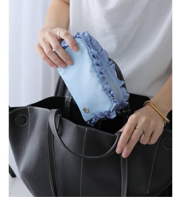  「La Totalite フリルポーチ」|ポーチ|