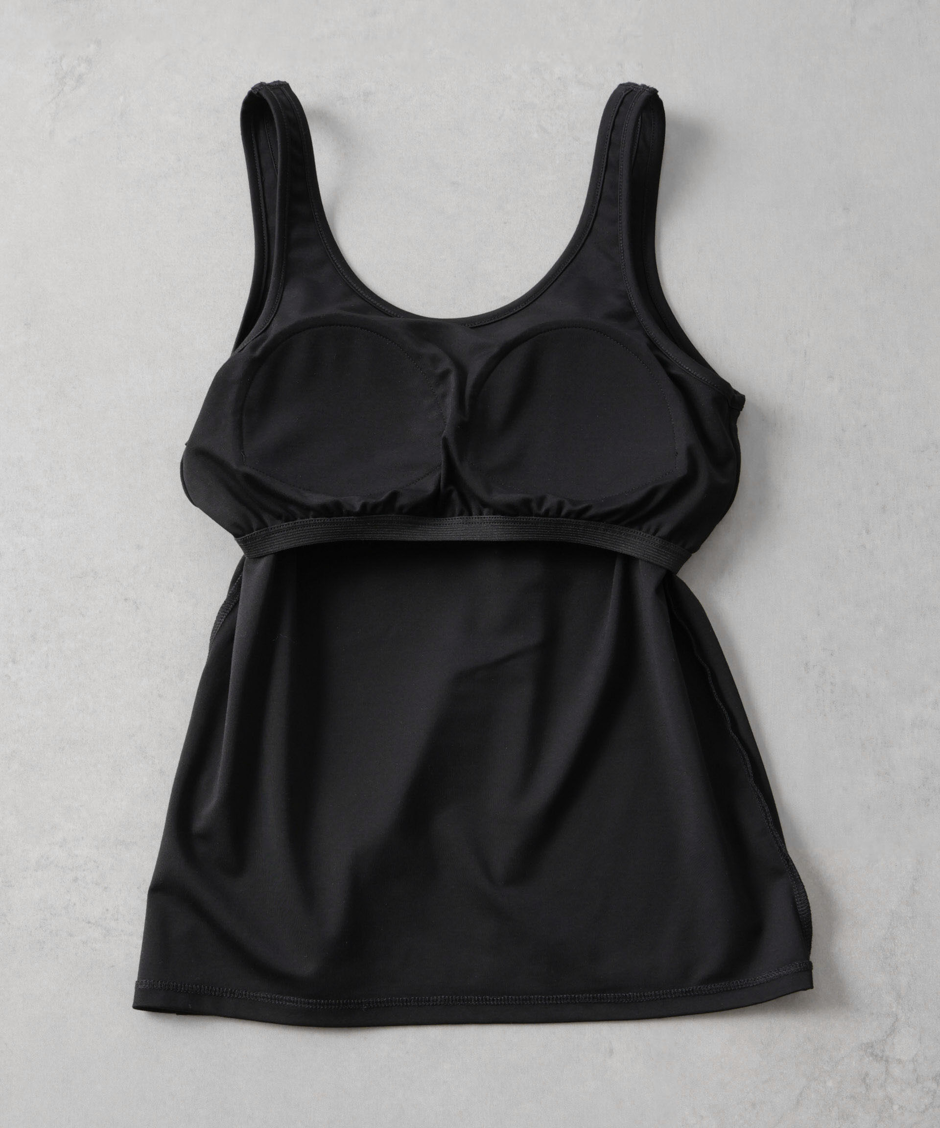 nano･universe「ストレッチポンチカップ付きバックオープンタンクトップ」|Tシャツ・カットソー|